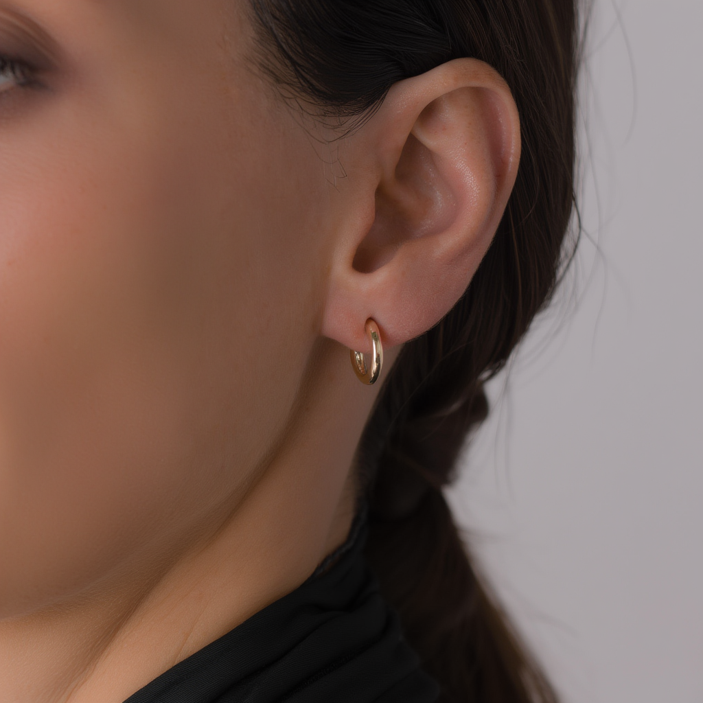 Minimalist Small Hoop Earrings