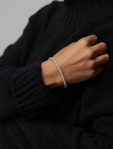 Mini Round Bezel Tennis Bracelet