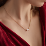 Baguette Necklace
