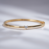 Heart Bangle Bracelet