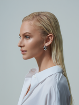 Liora Hoops - Silver