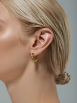 Zenya Earrings – Gold
