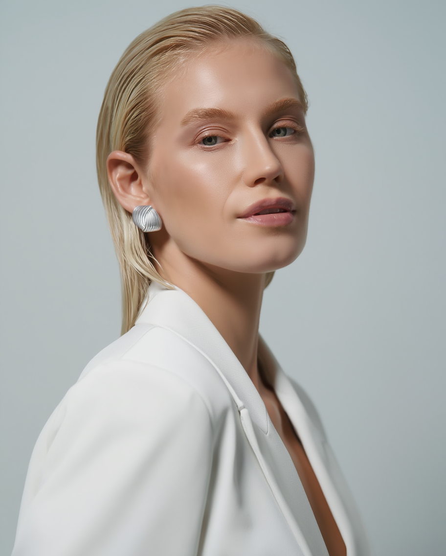 Aurelia Earrings – Silver