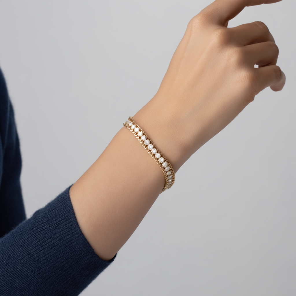 Elevated Tennis Bracelet