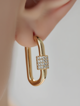 Bella Earrings – Gold