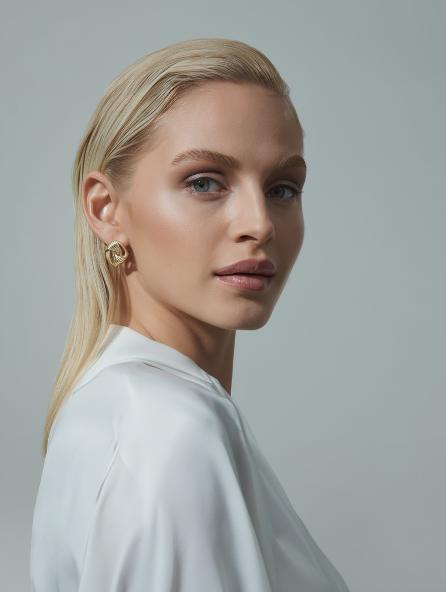 Elva Earrings  - Gold