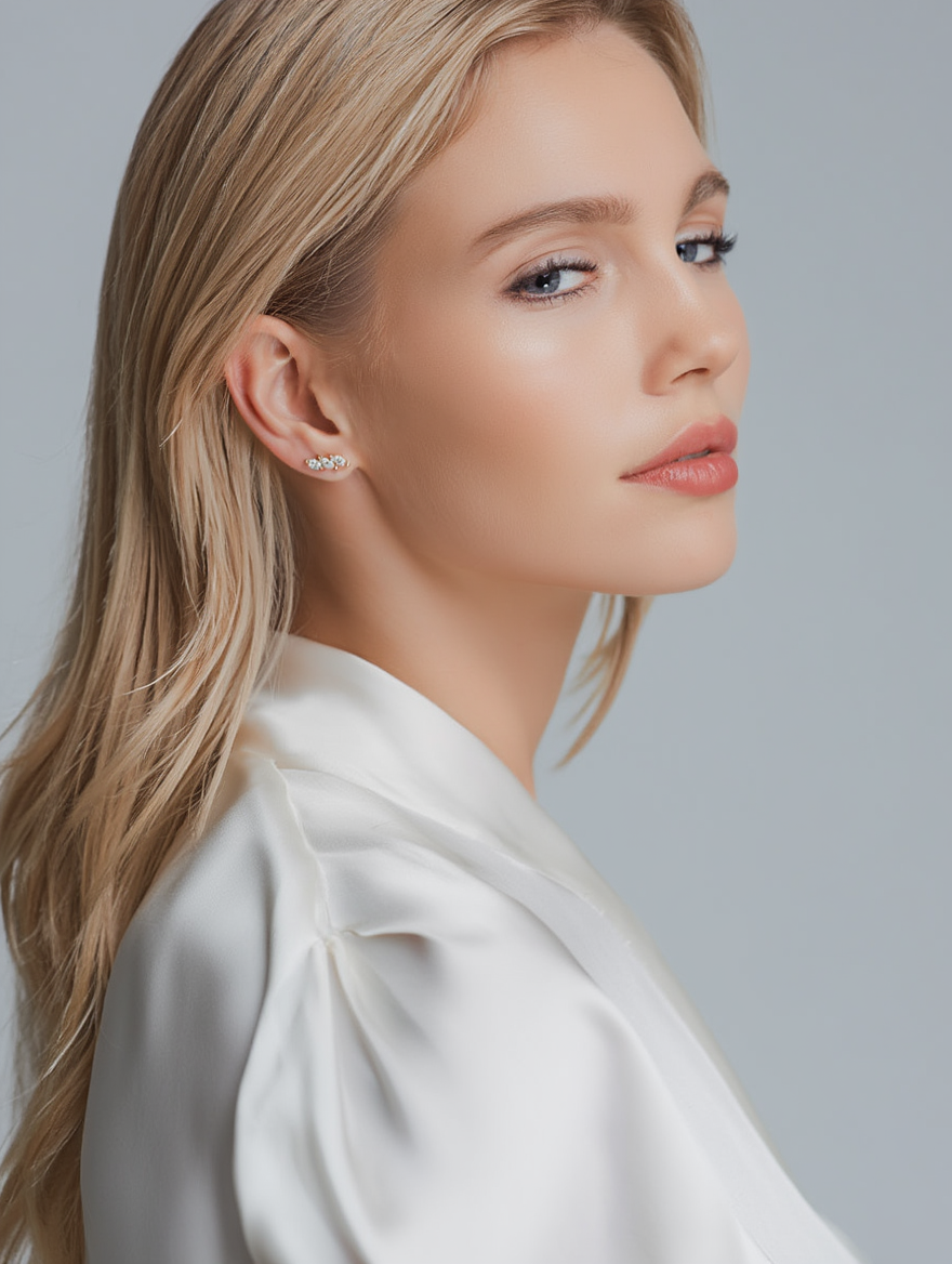 Posie Earrings - Gold