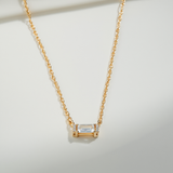 Baguette Necklace