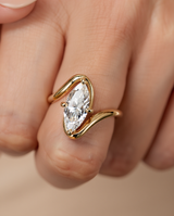 Marquise Swirl Ring