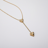 Y Shape Heart Necklace