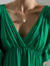 Ice Cream Baroque Pearl Necklace