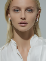 Arden Hoops – Silver