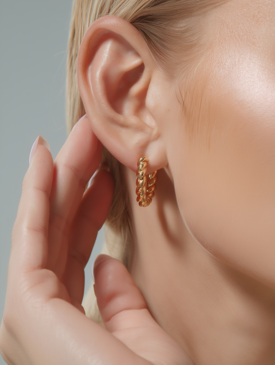 Zenya Earrings – Gold