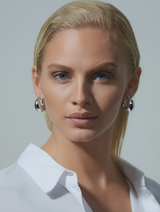 Liora Hoops - Silver