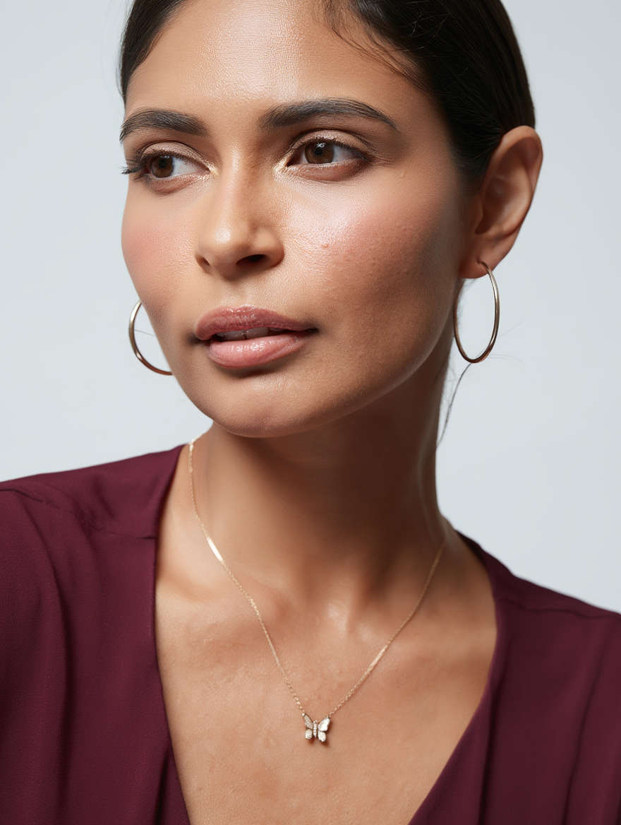 Flynn Hoops - Silver