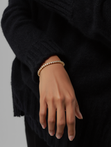 Mini Round Bezel Tennis Bracelet