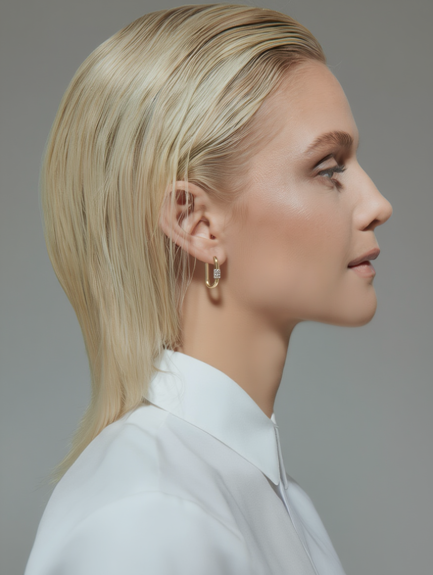 Bella Earrings – Gold