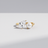 Toi et Moi Pearl Ring