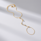 Crystals Hand Chain