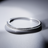 Evie Bangle - Silver