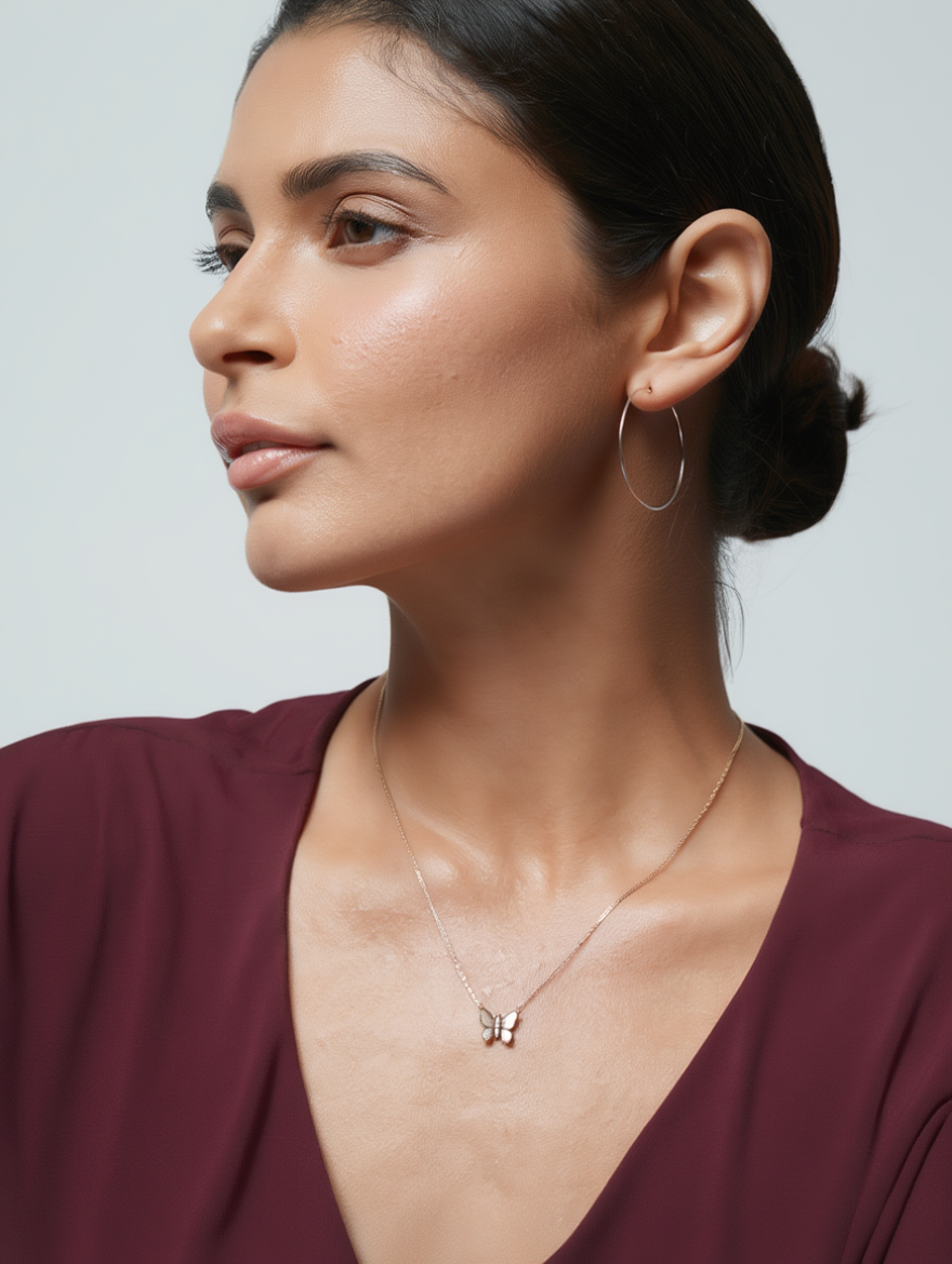 Flynn Hoops - Silver
