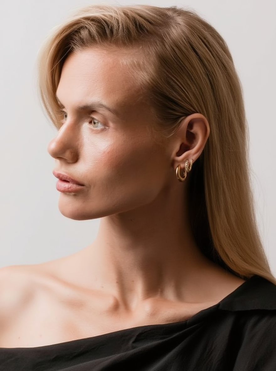 Noor Earrings – Gold