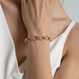 LEAH Round Chain Bracelet