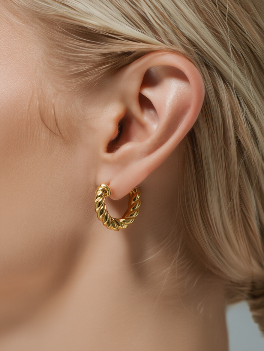 Zenya Earrings – Gold