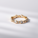 Pear Stacking Ring