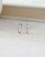 8mm Spiral Huggie