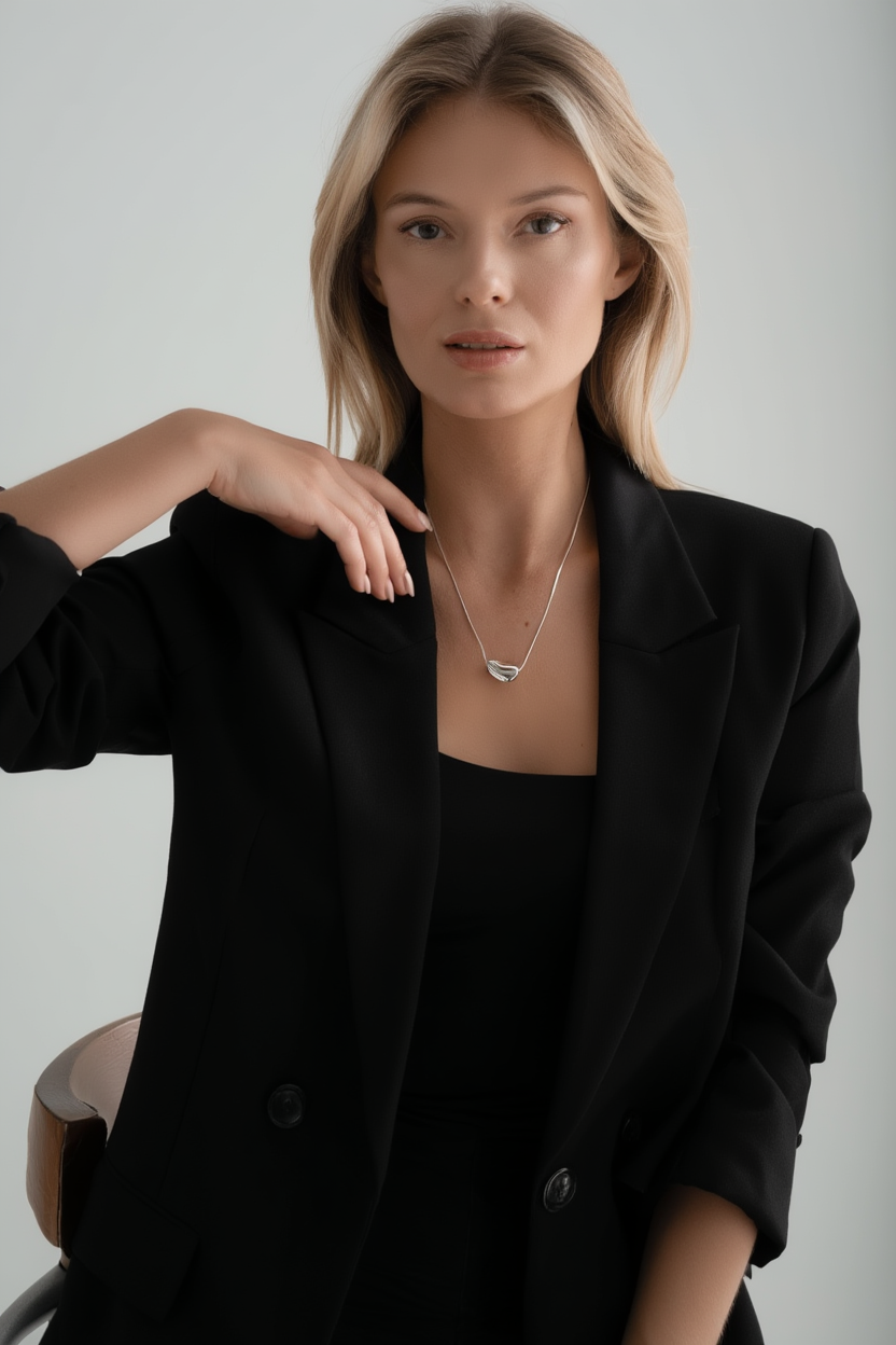 Eloise Necklace - Silver