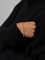 Mini Round Bezel Tennis Bracelet