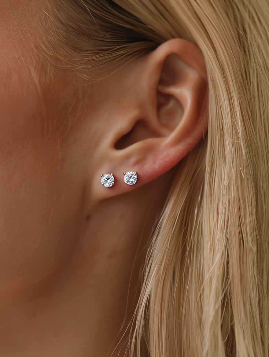 Sabine Earrings – Silver