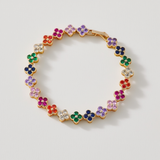 Rainbow Clover Bracelet
