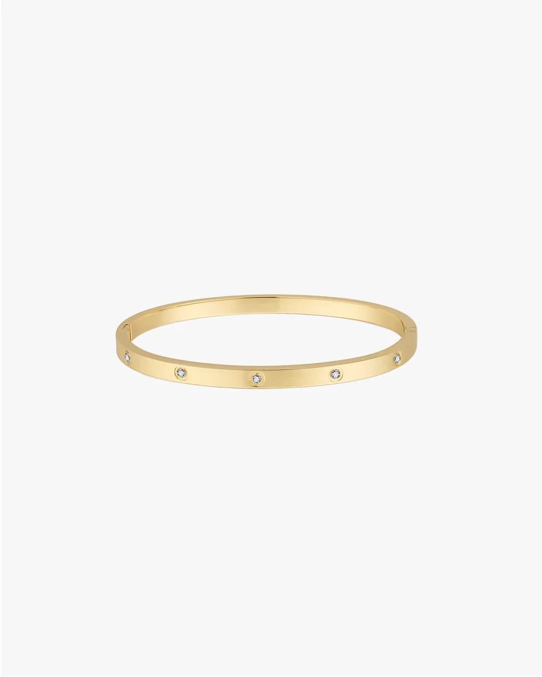Love Bracelet Thin - 10 - Gold