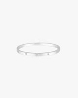 Love Bracelet Thin - 10 - Silver