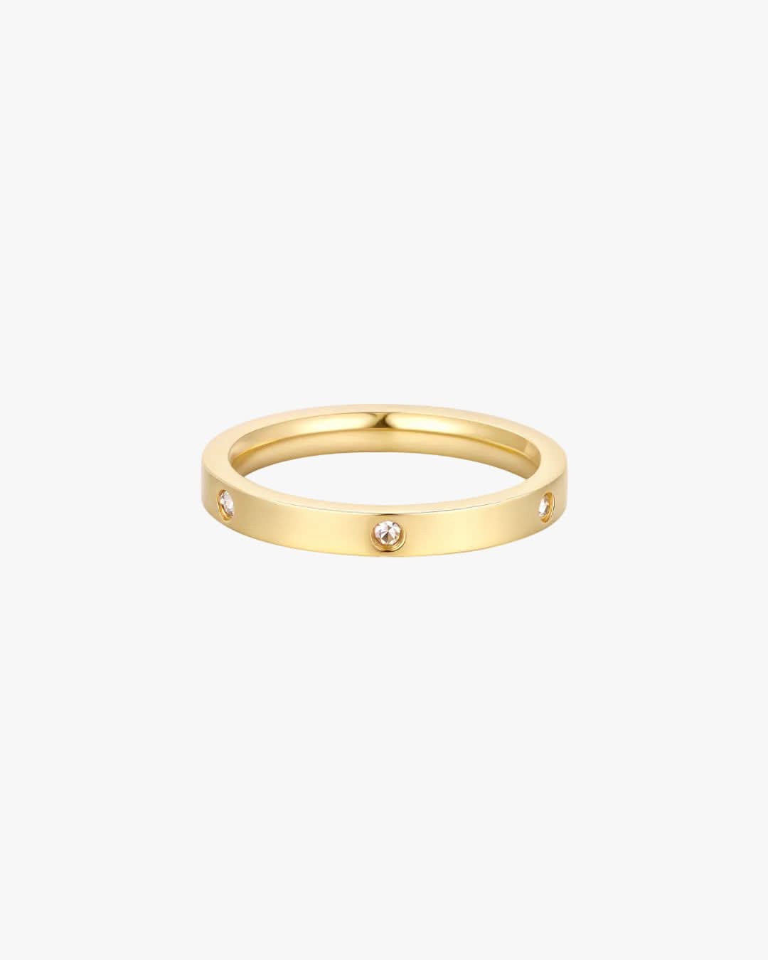 Blanca Ring Thin - Gold