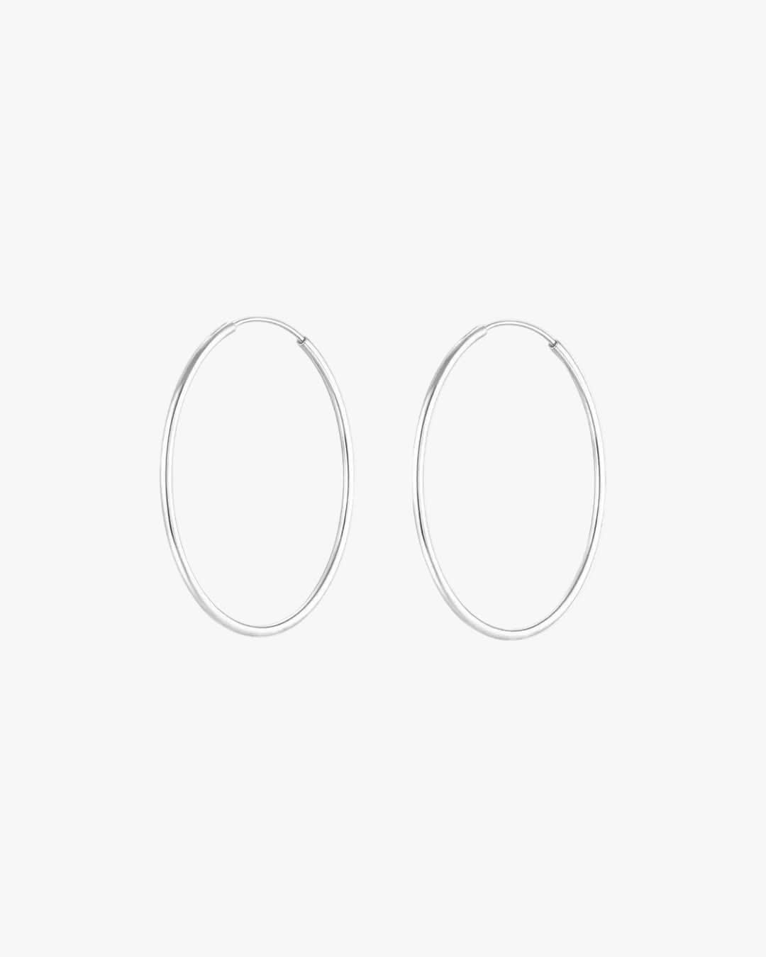Flynn Hoops - Silver