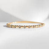 Bead & Bezel Tennis Bracelet