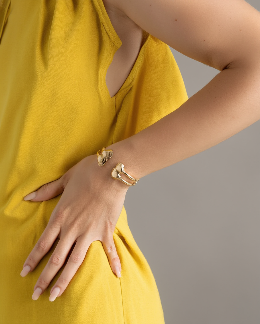 Mini Shell Cuff Bracelet