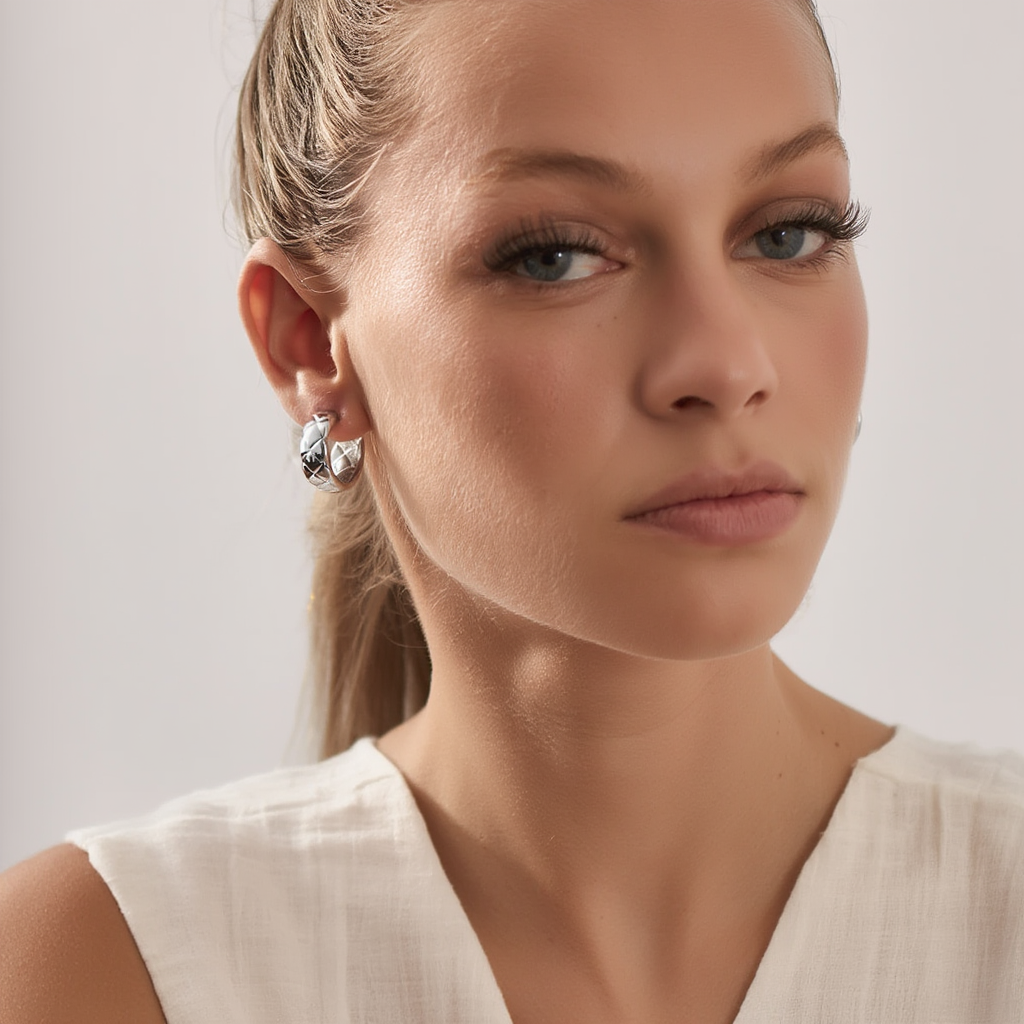 Kelly Hoops - Silver