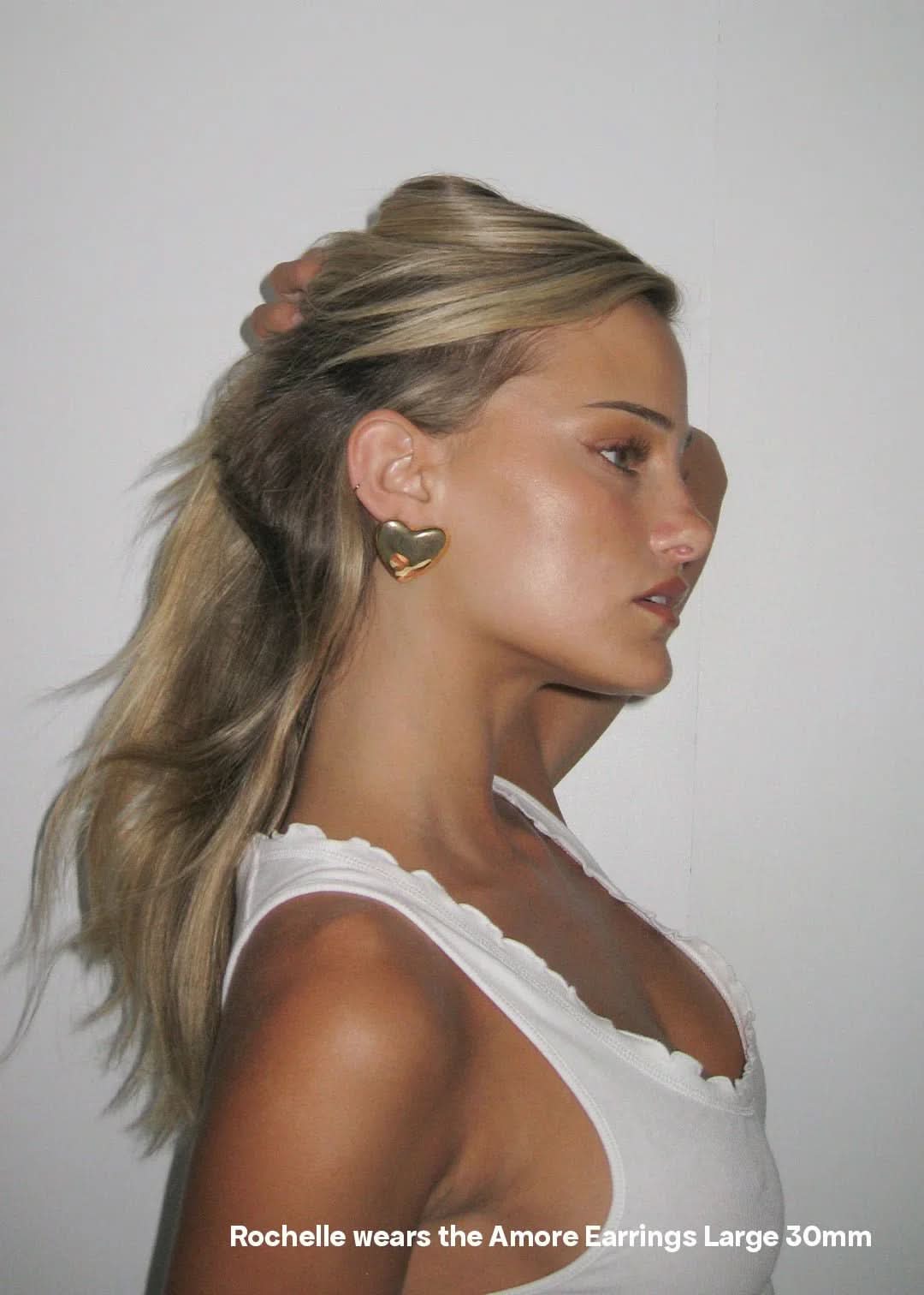 Amore Earrings - Gold
