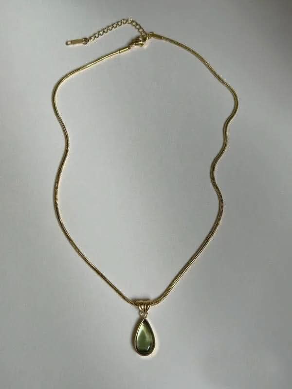 Athena Water Drop Necklace