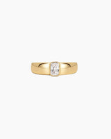 Baguette Dome Ring