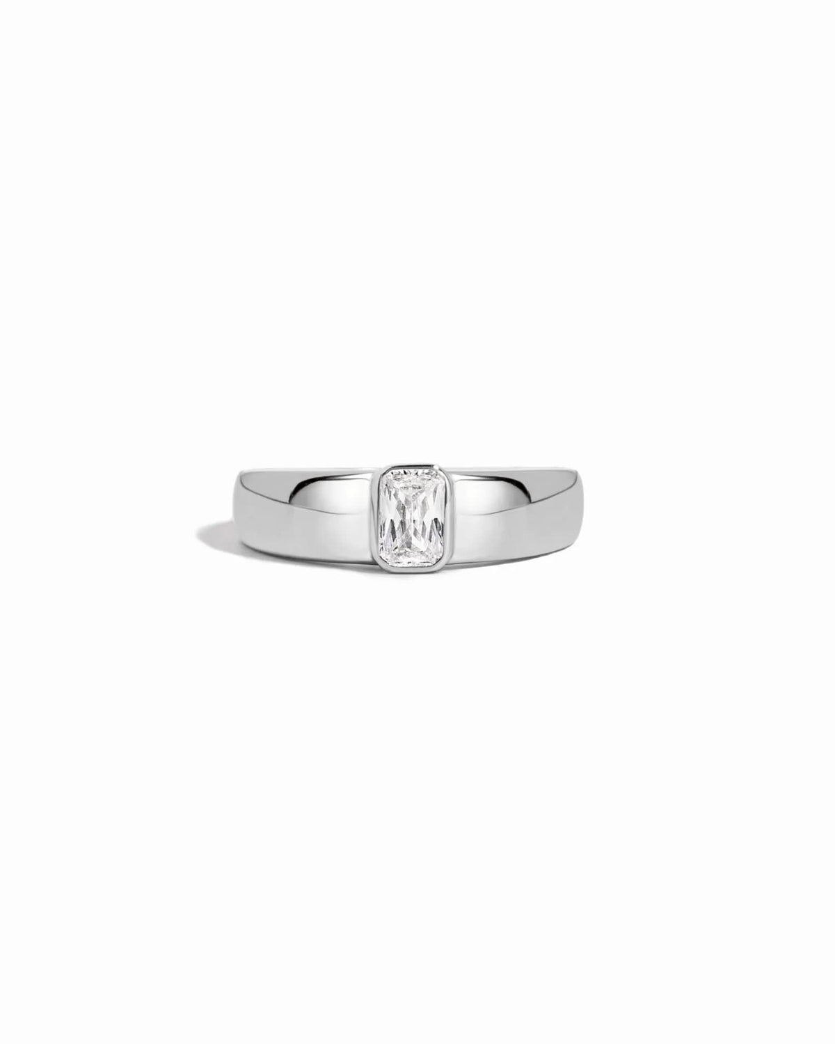 Baguette Dome Ring