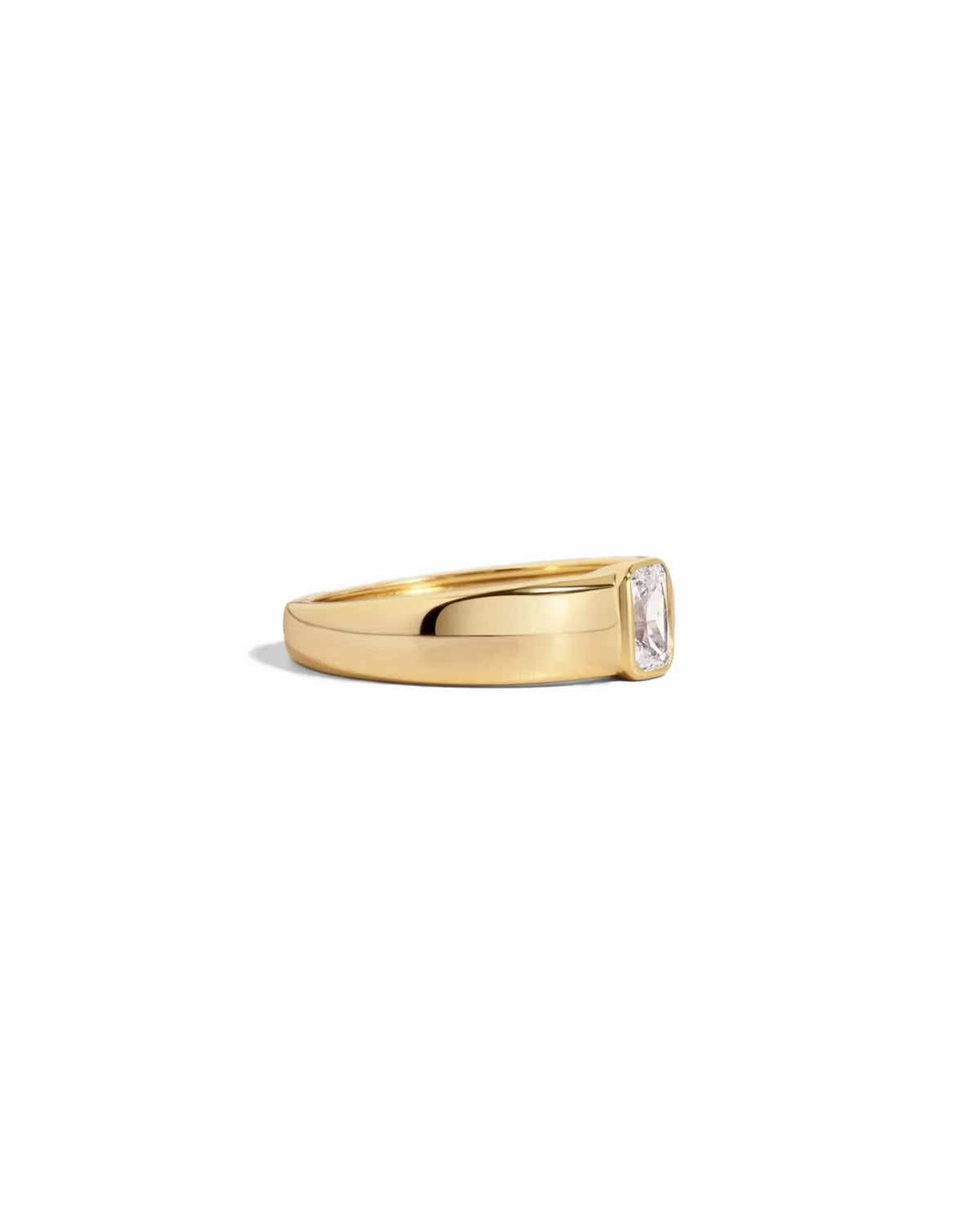 Baguette Dome Ring