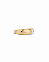 Baguette Dome Ring