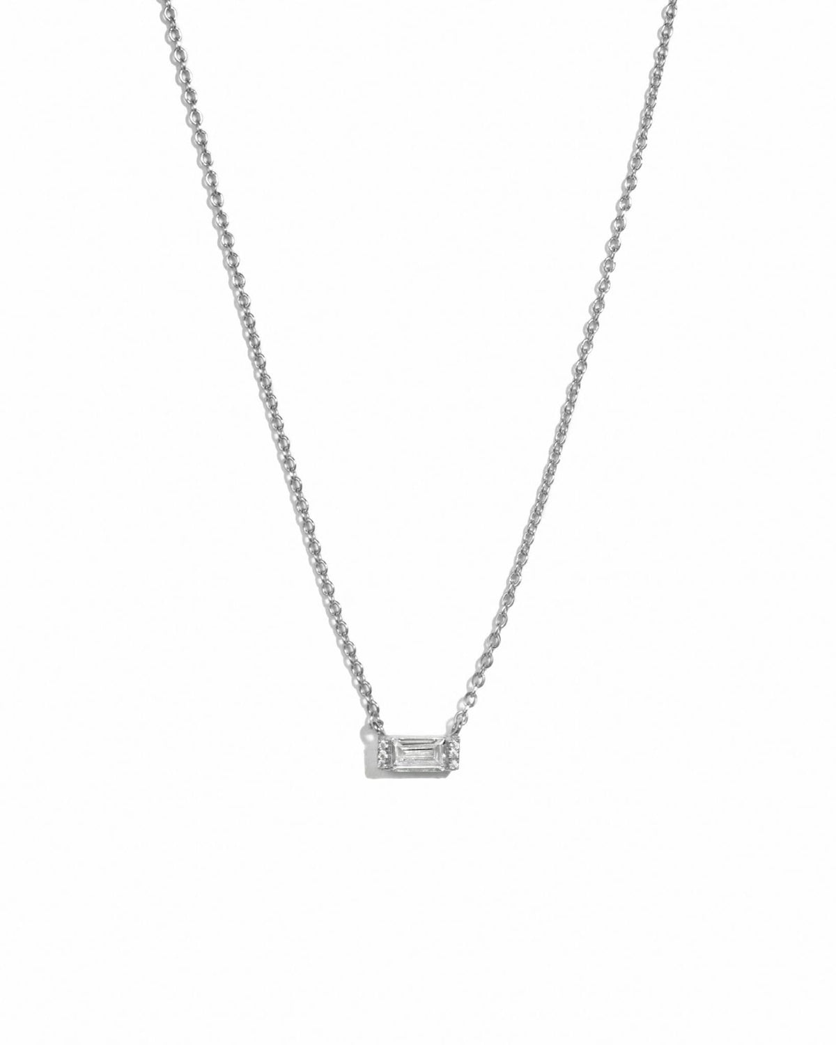 Baguette Necklace