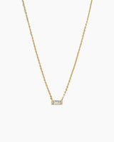 Baguette Necklace