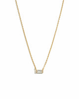 Baguette Necklace